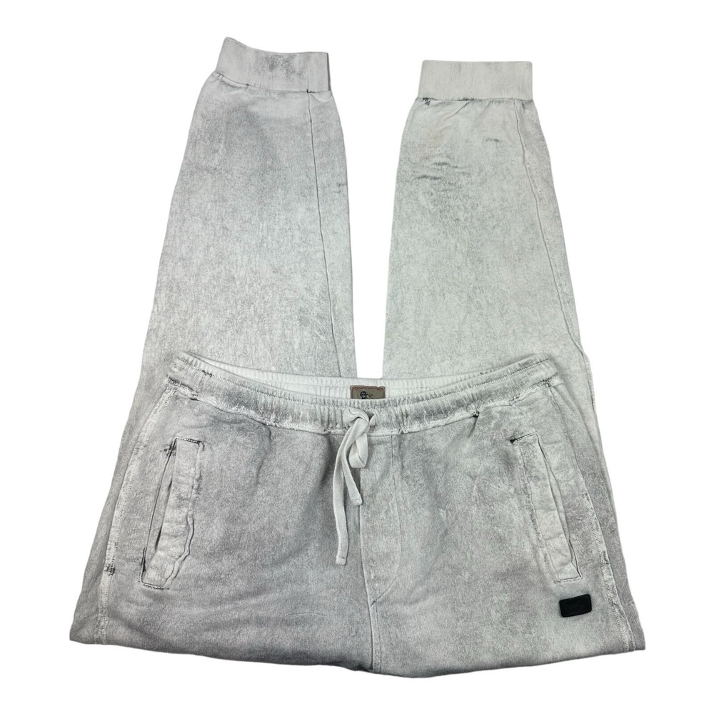 PRPS White Gray VTG Wash Mens Cotton Sweatpant Jogger Size 3XL XXXL